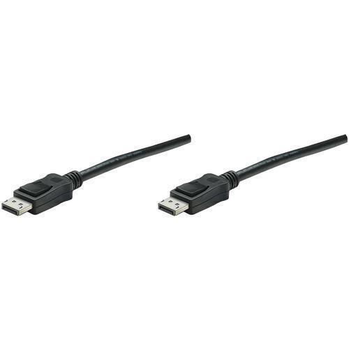 Manhattan Displayport Monitor Cable&#44; 6.6ft (pack of 1 Ea)