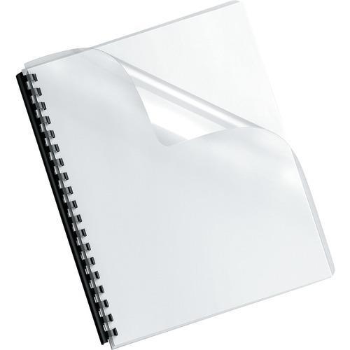 Fellowes Crystals Transparent Pvc Binding Cover&#44; Oversized&#44; 100pk (pack of 1 Ea)