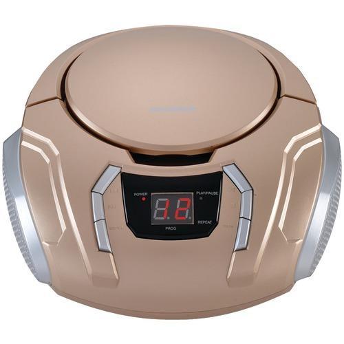 Sylvania Portable Cd Players With Am And Fm Radio (champagne) (pack of 1 Ea)