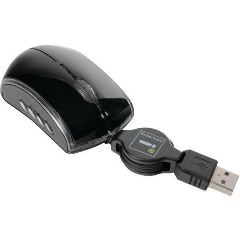 Iessentials Mini Retractable Mouse (pack of 1 Ea)