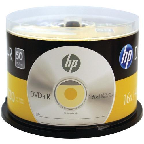 Hp 4.7gb 16x Dvd+rs (50-ct Cake Box Spindle) (pack of 1 Ea)