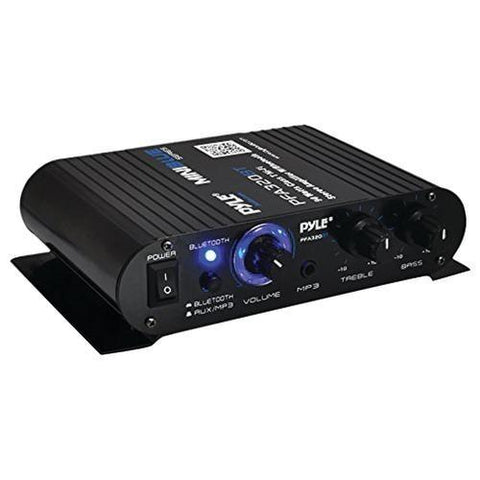 Pyle Home 90-watt Mini Blue Series Compact Bluetooth Amp (pack of 1 Ea)