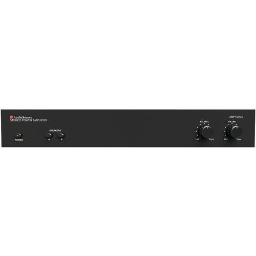 Audiosource Amp100vs 2-channel Analog Power Amp (50 Watts Per Channel) (pack of 1 Ea)