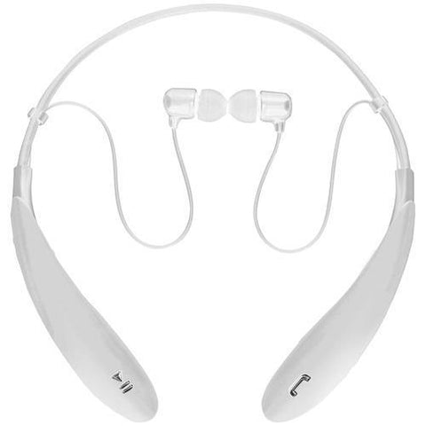 Supersonic Iq-127 Bluetooth Headphones With Microphone (white) (pack of 1 Ea)