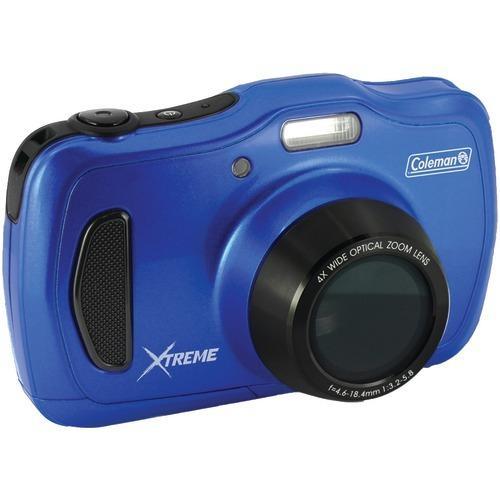 Coleman 20.0-megapixel Xtreme4 Hd Waterproof Digital Video Camera (blue) (pack of 1 Ea)