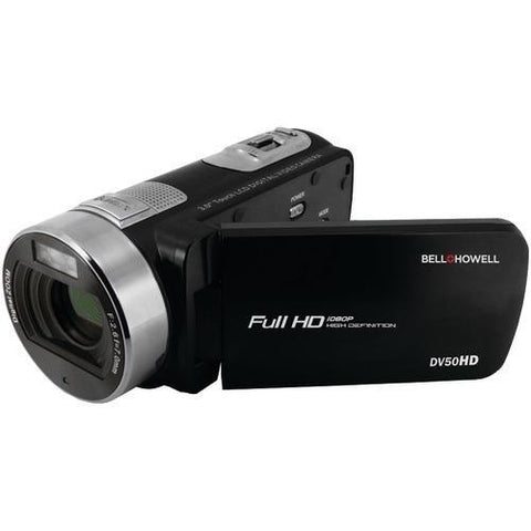 Bell+howell 20.0-megapixel 1080p Dv50hd Fun Flix Camcorder (black) (pack of 1 Ea)