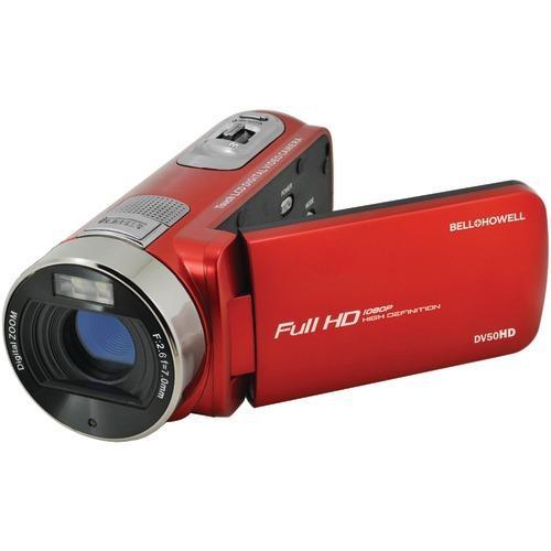 Bell+howell 20.0-megapixel 1080p Dv50hd Fun Flix Camcorder (red) (pack of 1 Ea)