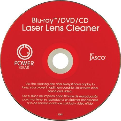 Power Gear Laser Lens Cleaner For Cd&#44; Dvd &amp;amp; Blu-ray (pack of 1 Ea)