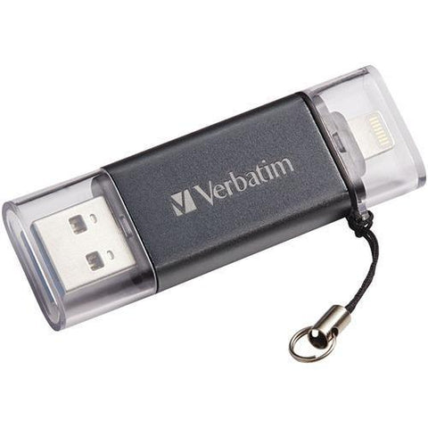 Verbatim Istore &amp;#039;n&amp;#039; Go Usb 3.0 Flash Drive With Lightning Connector (64gb) (pack of 1 Ea)