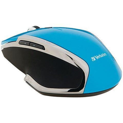 Verbatim Wireless Notebook 6-button Deluxe Blue Led Mouse (blue) (pack of 1 Ea)