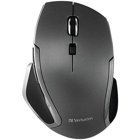 Verbatim Wireless Notebook 6-button Deluxe Blue Led Mouse (graphite) (pack of 1 Ea)