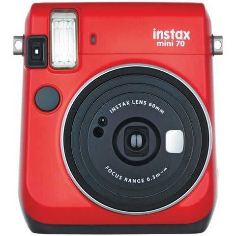 Fujifilm Instax Mini 70 Instant Camera (passion Red) (pack of 1 Ea)