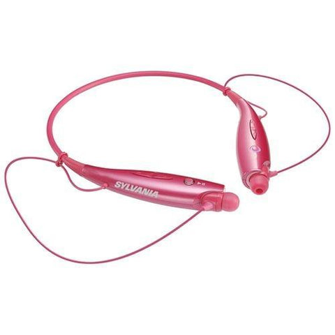 Sylvania Bluetooth Sports Headphones With Microphone (pink) (pack of 1 Ea)