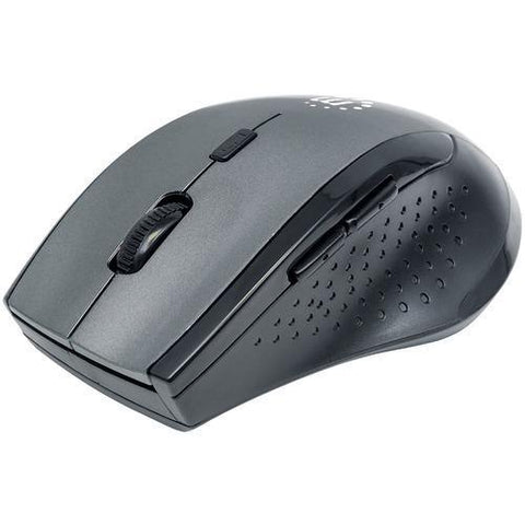 Manhattan Curve Wireless Optical Mouse (gray And Black) (pack of 1 Ea)