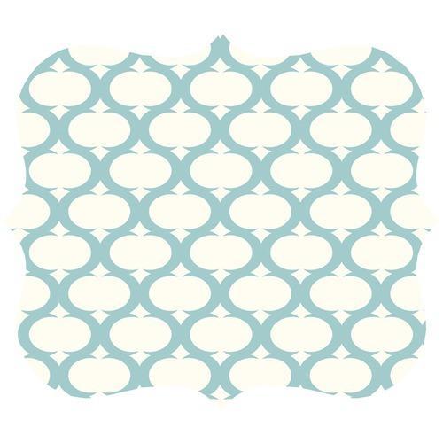 Fellowes Designer Mouse Pad (teal Lattice) (pack of 1 Ea)