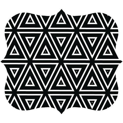 Fellowes Designer Mouse Pad (geometric Triangles) (pack of 1 Ea)