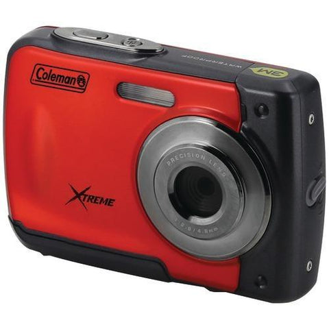 Coleman 18.0-megapixel C20wp Xtreme Hd Waterproof Digital Camera (red) (pack of 1 Ea)