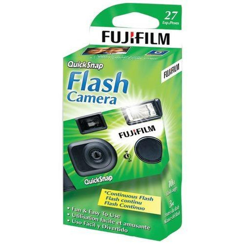 Fujifilm Quicksnap Flash 400 Disposable Single-use Camera (pack of 1 Ea)