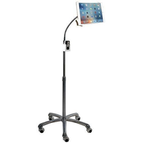 Cta Digital Ipad And Tablet Heavy-duty Gooseneck Floor Stand (pack of 1 Ea)