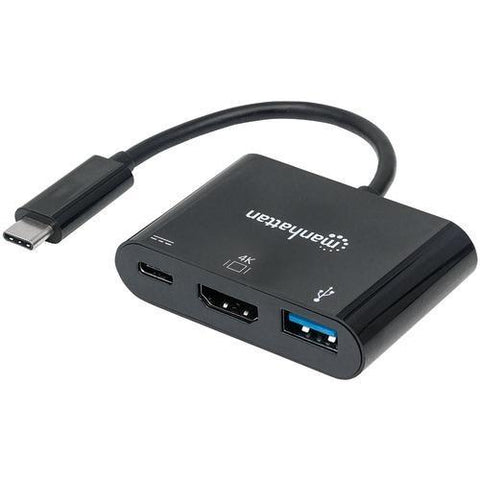 Manhattan Superspeed Usb-c To Hdmi Docking Converter (pack of 1 Ea)