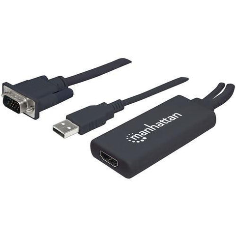 Manhattan Vga &amp;amp; Usb To Hdmi Converter (pack of 1 Ea)