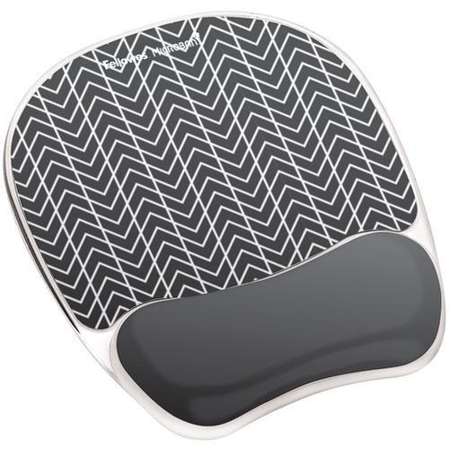 Fellowes Photo Gel Mouse Pad Wrist Rest With Microban (pack of 1 Ea)