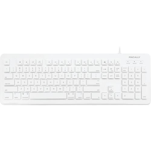 Macally 104-key Full-size Usb 2.0 Keyboard (pack of 1 Ea)