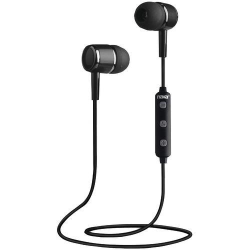 Naxa Bluetooth Isolation Earbuds With Microphone &amp;amp; Remote (gray) (pack of 1 Ea)