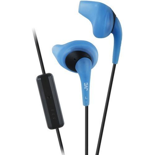 Jvc Gumy Sports Earbuds With Microphone (blue) (pack of 1 Ea)