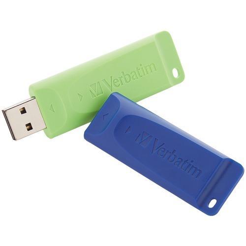 Verbatim 64gb Store &amp;#039;n&amp;#039; Go Usb Flash Drive&#44; 2 Pk (pack of 1 Ea)