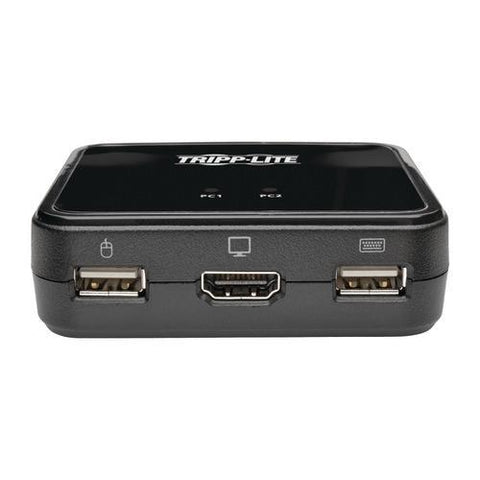 Tripp Lite 2-port Usb And Hd Cable Kvm Switch (pack of 1 Ea)