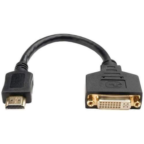 Tripp Lite Hdmi To Dvi Adapter Cable&#44; 8&amp;quot; (pack of 1 Ea)