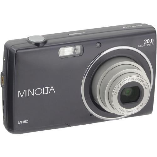 Minolta 20-megapixel Mn5z Hd Digital Camera With 5x Zoom (black) (pack of 1 Ea)