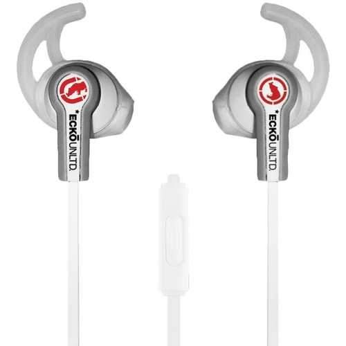 Ecko Unltd. Fuse Sport Earbuds With Microphone (white) (pack of 1 Ea)