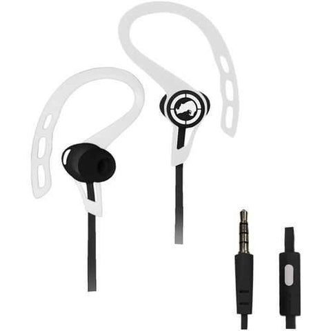 Ecko Unltd. Rush Sport Earbuds With Microphone (white) (pack of 1 Ea)