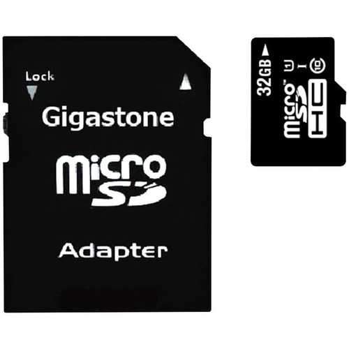 Gigastone Prime Series Microsd Card With Adapter (32gb) (pack of 1 Ea)