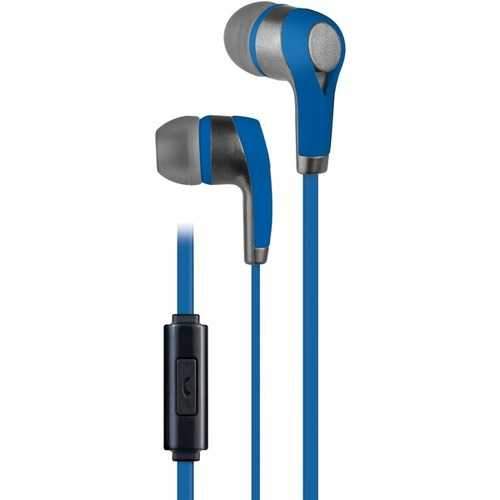 At&amp;amp;t Pe10 In-ear Stereo Earbuds With Microphone (blue) (pack of 1 Ea)