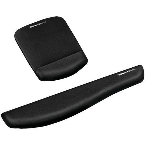 Fellowes Plushtouch Mouse Pad Wrist Rest With Foamfusion (black) (pack of 1 Ea)