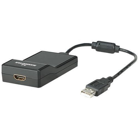 Manhattan Usb 2.0 To Hdmi Adapter (pack of 1 Ea)