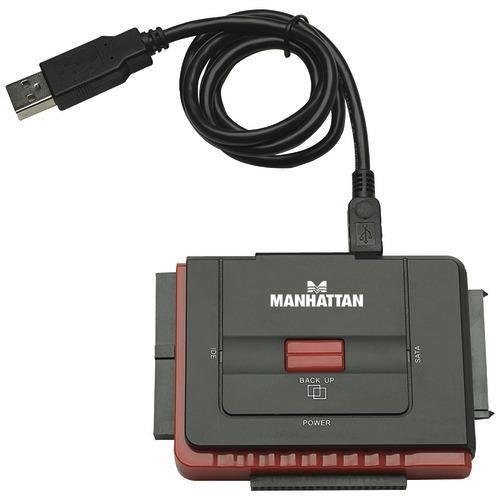 Manhattan Usb 2.0 To Sata And Ide Adapter (pack of 1 Ea)