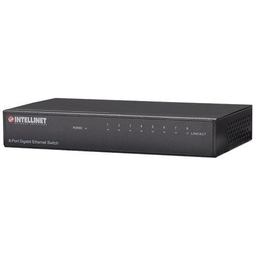 Intellinet 8-port Gigabit Desktop Ethernet Switch (pack of 1 Ea)