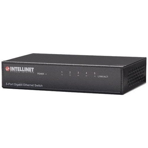 Intellinet 5-port Gigabit Desktop Ethernet Switch (pack of 1 Ea)