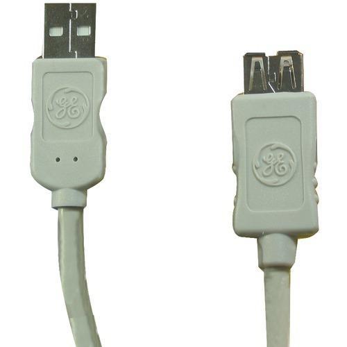 Ge A-male To A-female Usb 2.0 Cable (6ft) (pack of 1 Ea)