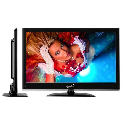 Supersonic 22 in. Widescreen LED HDTV, AC/DC Compatible