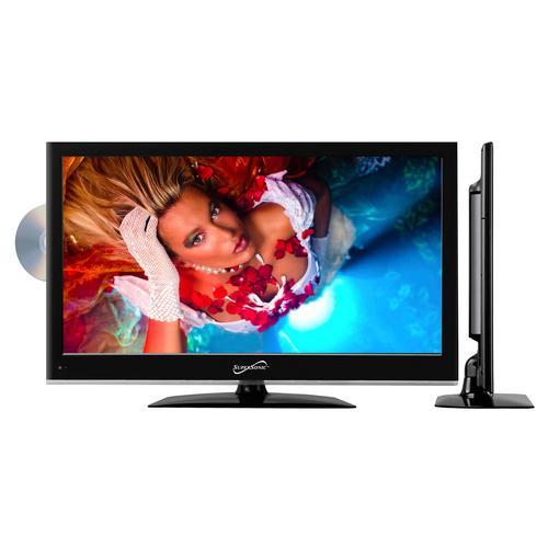 Supersonic 22" LED HDTV with DVD, USB/SD, HDMI INPUTS