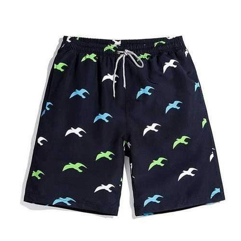 Men's Summer Swimmer Boardshorts Quick Drying Casual Surf Board Short Pants