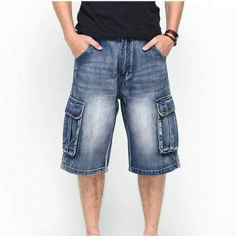 Big Size Denims Shorts For Men