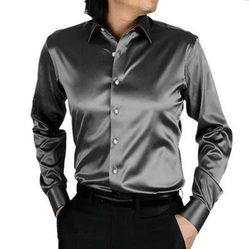 Silk-like Korean Style Shirts