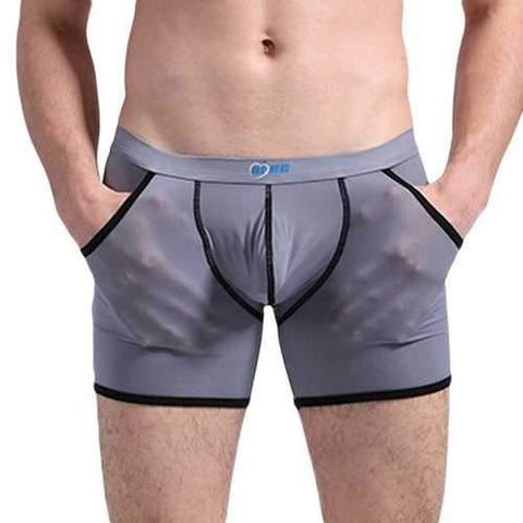 Ice Silk Long Boxers