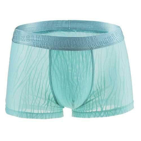 Hollow Lace Transparent Boxer Briefs